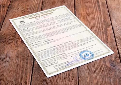Сертификат двери деревянные противопожарные EI 30